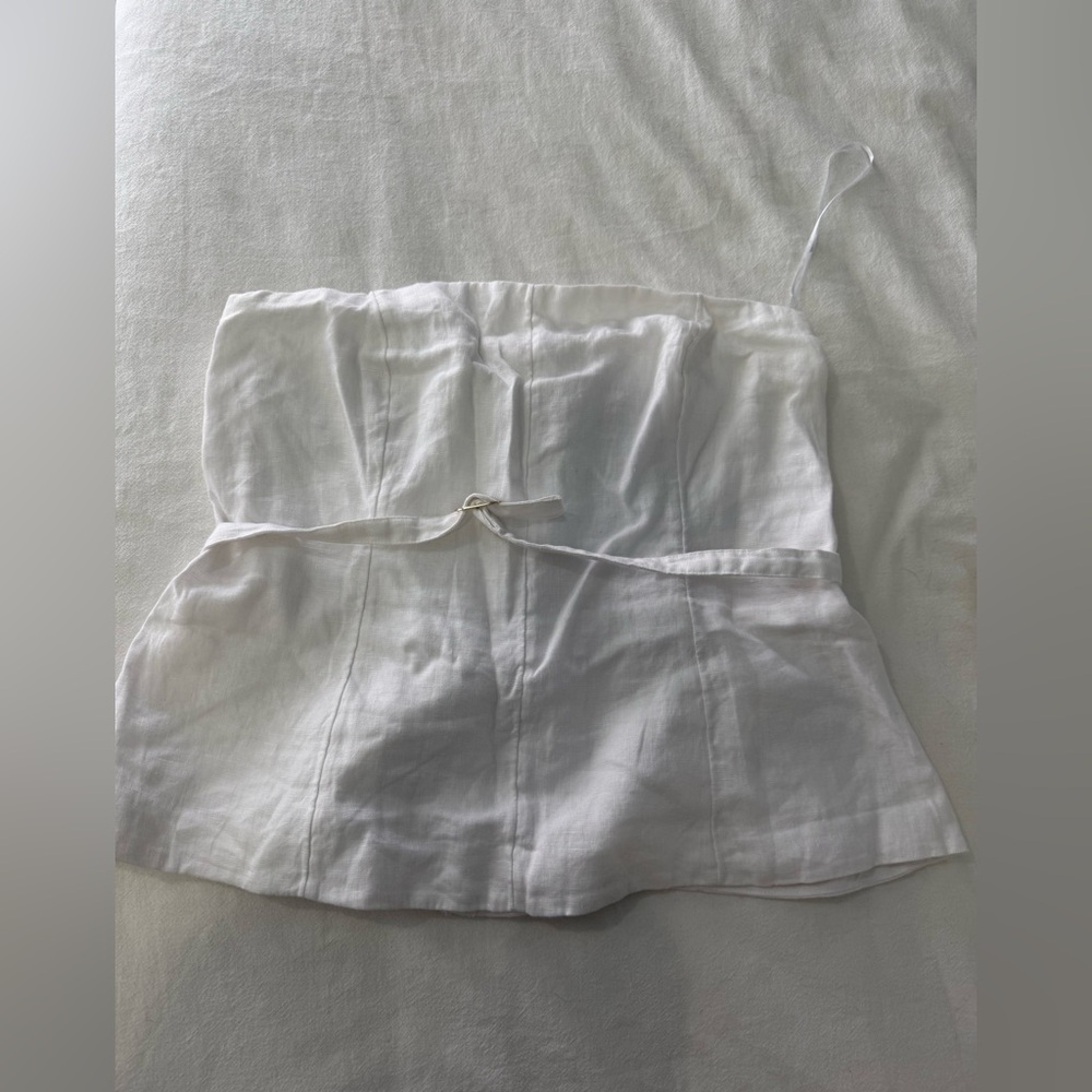 Abercrombie & Fitch Linen Tube Top
